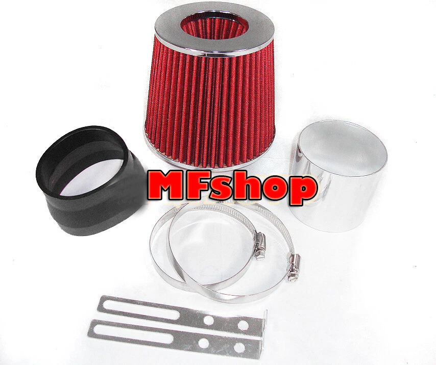 Negro Rojo Para 2003 2004 2005 2006 Kia Sorento 3.5L V6 Kit de admisión de aire + Filtro Foto 1 de 1