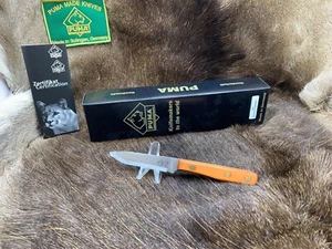 2018 Puma 120002 Schalen II Knife With Hardwood Handles Mint In Box - Picture 1 of 20