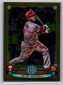 2019 Topps Gypsy Queen #30 Jean Segura Chrome Box Topper - Picture 1 of 2