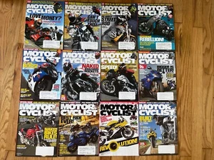 2005 Motor Cyclist magazines 12 issues full year - Picture 1 of 7