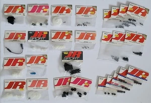 JR Racing RC Parts Lot ~ 27 Items ~ Servo Gears, Cases, Horns, Screws, Hardware - Picture 1 of 18