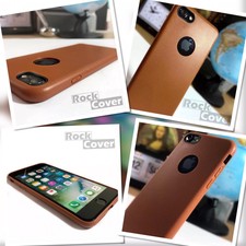 Apple iPhone 7 Cybercase Genuine Cover  TPU Flexible  Silicone Leather PU Brown