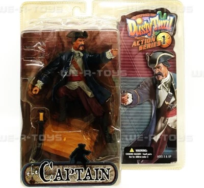 Figura de acción Dusty Trail Action Series 1 The Captain 2003 #30005 NUEVO Foto 1 de 4