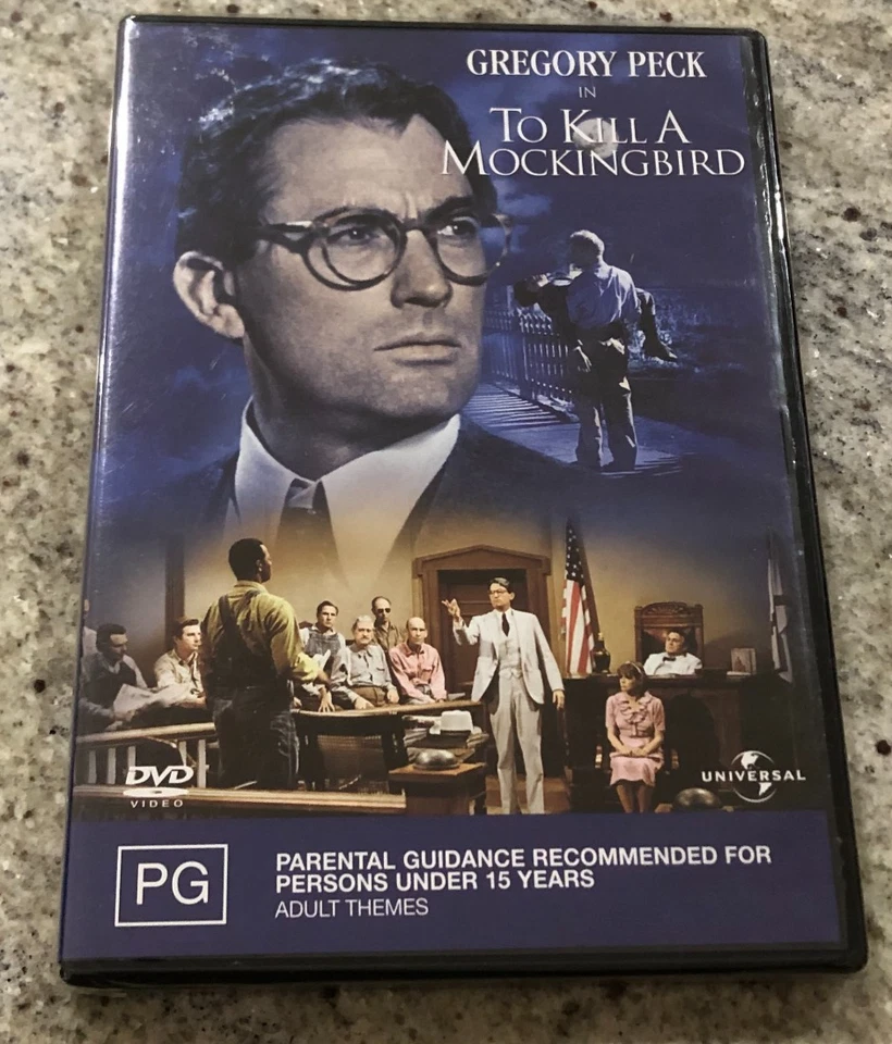 GREGORY PECK - TO KILL A MOCKINGBIRD - REGIONS 2&4 DVD - 2003 - NEW & SEALED - Image 1 of 4
