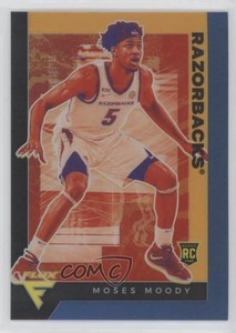 2021-22 Panini Chronicles Draft Picks Flux Blue /99 Moses Moody #236 Rookie RC