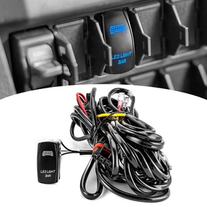 For Polaris Ranger XD 1500/Crew 3LEAD 300W LED Light Bar Wire Kit Plug & Play - Picture 1 of 9
