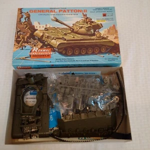 Vintage Model Kit 1/35 Complete Military Renewal Medium Tank General Patton II - Picture 1 of 1