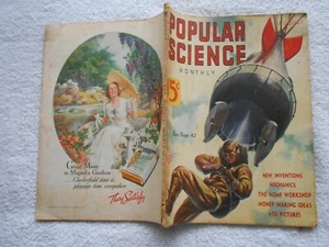 POPULAR SCIENCE MONTHLY Magazine-AUGUST,1938-WORLD'S DEEPEST OIL WELL - Picture 1 of 2