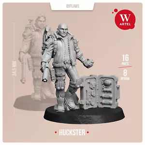 Huckster - Artel W Hired Gun Forge World Gun-Smyth Scabber Master Ammo Jack - Picture 1 of 8