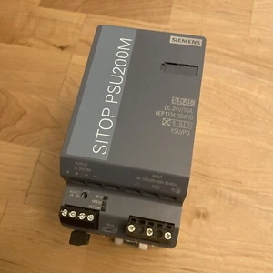 Siemens 6EP1334-3BA10 Sitop PSU200M Power Supply 120-500V Input 24VDC/10A Output - Picture 1 of 6