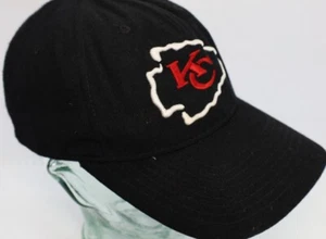 Vintage Kansas City Chiefs Black New Era Hat - Picture 1 of 10