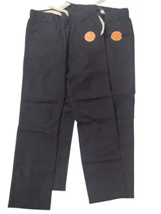 THE CHILDREN'S PLACE BOYS SIZE 10 STRETCH FABRIC PANTS JOGGER Black NEW 2 Pair - Picture 1 of 7