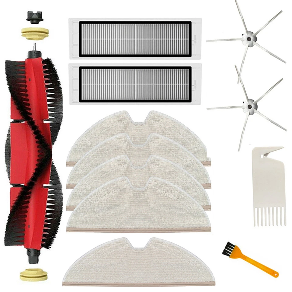 MARKENLOS Ersatzteile für Xiaomi Roborock S50 S51 S55 S6 S5 Max S6 Pure S6 MaxV Zubehör DE