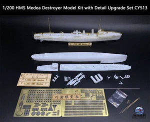 CY Model 1/200 HMS Medea Destroyer Model Kit with Detail Upgrade Set CY517 - Picture 1 of 6