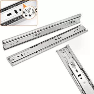 Pares de 12""-24"" cajón de cierre suave deslizamiento de bolas valor de extensión completo - Imagen 1 de 18