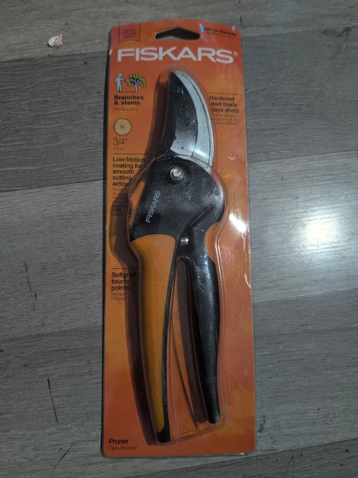 Fiskars 7944 Large Softgrip Bypass Pruner Shears Pruning Tool