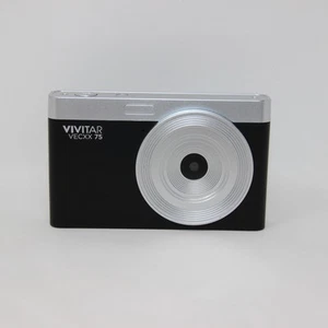 Vivitar VECXX 75 fotocamera digitale snapshot - nera - testata e funzionante - Foto 1 di 9
