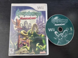 Goosebumps HorrorLand (Nintendo Wii, 2008) DISK + CASE - Picture 1 of 1