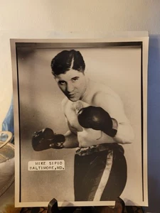 Old Photograph Former Boxer Mike Sipio - Picture 1 of 6