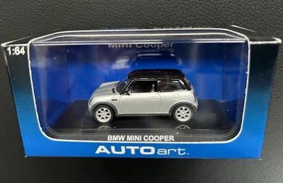 Autoart BMW Mini Cooper Silver Silber 1:64 OVP - Bild 1 von 2