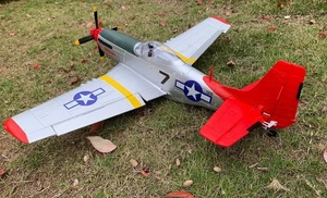 P51 Mustang Combat Aircraft RC Plane 29.5" Large Remote Control Drone Adult Toys - Picture 1 of 14