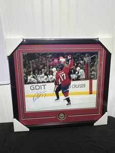 Dylan Strome Signed And Framed 16x20 Photo Washington Capitals JSA - Picture 1 of 3