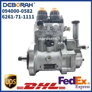 Bomba de inyección de combustible diésel 094000-0582 6261-71-1111 para KOMATSU SAA6D140 - Imagen 1 de 6