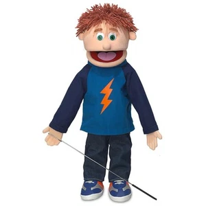 Pupazzo 25" Tommy, Peach Boy, corpo intero, stile ventriloquo - Foto 1 di 5