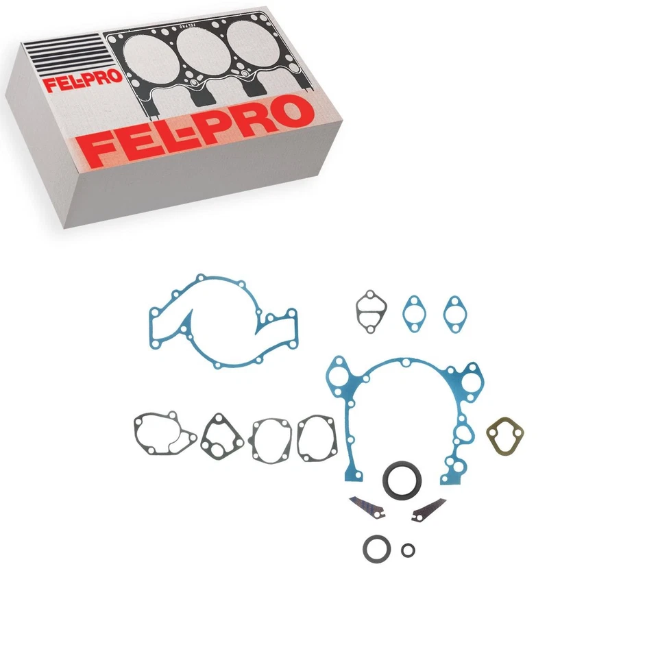 Juego de juntas de cubierta de distribución de motor Fel-Pro para Cadillac Fleetwood 1965-1967 7,0 L V8 Foto 1 de 1