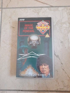 DOCTOR DR WHO BBC VHS VIDEO - IMAGE OF THE FENDAHL - Picture 1 of 2