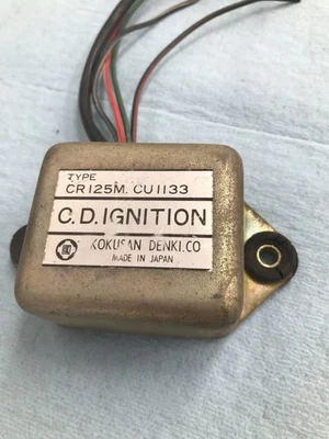 Honda CR125M CDI Box 1974-78 usado OE artículo de trabajo P/N 30400-360-002 Foto 1 de 4