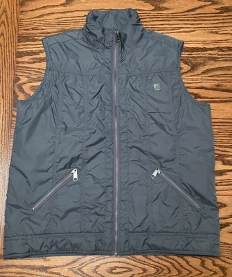 Carhartt Womens Skyline Puffer Full Zip Nylon Vest  Navy blue WV006  COA Pockets - Image 1 of 4