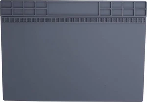 Uhrenreparaturauflage rutschfeste Gummi Tischmatte mit Fächern für Uhrmacherwerkzeug - Bild 1 von 12