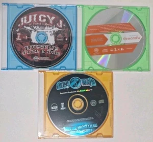 Three 6 Mafia 3 Cd Lot Juicy J Houston Till I Die Playlist: The Very Best Of - Picture 1 of 8