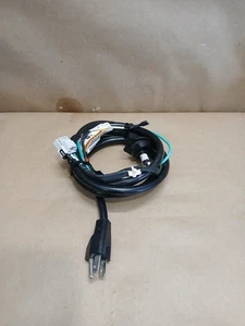 GE Waschmaschine Netzkabel 020400196GEB schwarz OEM Original Hotpoint Gerät #4937 - Bild 1 von 13