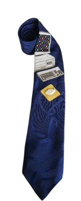 Vicky Davis Nueva York 3D Mouse Computadora Corbata Hombres Oficina Negocios Reunión Corbata 0498 Foto 1 de 4