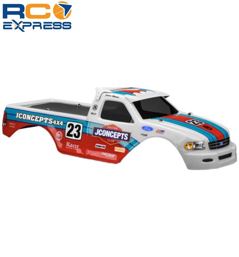 JConcepts 1997 F0RD F-Series Mt Body W/ Racerback and Visor Clear JCO0304 - Image 1 of 1
