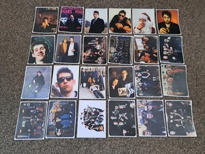 The Pogues complete set of 24 stickers quality condition - Picture 1 of 1