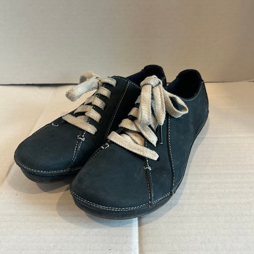 Scarpe stringate Clarks Artisan donna blu navy taglia UK 5 38 usate