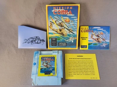 Mission Cobra, NES, Complete, Authentic! - Image 1 of 4
