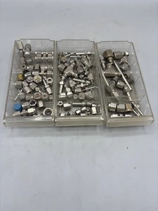 Posten Swagelok Germany Rohrverschraubungen Stecker Adapter Edelstahl 1/4 GEBRAUCHT - Bild 1 von 7
