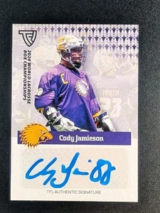 2024 TFL World Box Lacrosse Championships - CODY JAMIESON - Auto Card - Bild 1 von 2