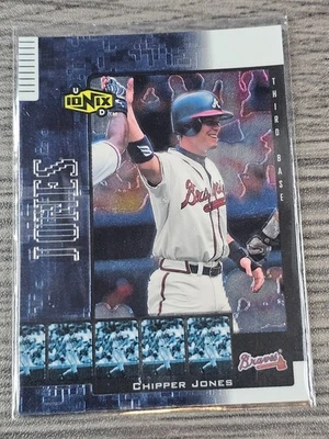 2000 Upper Deck Ionix - Chipper Jones #10 - Image 1 of 2