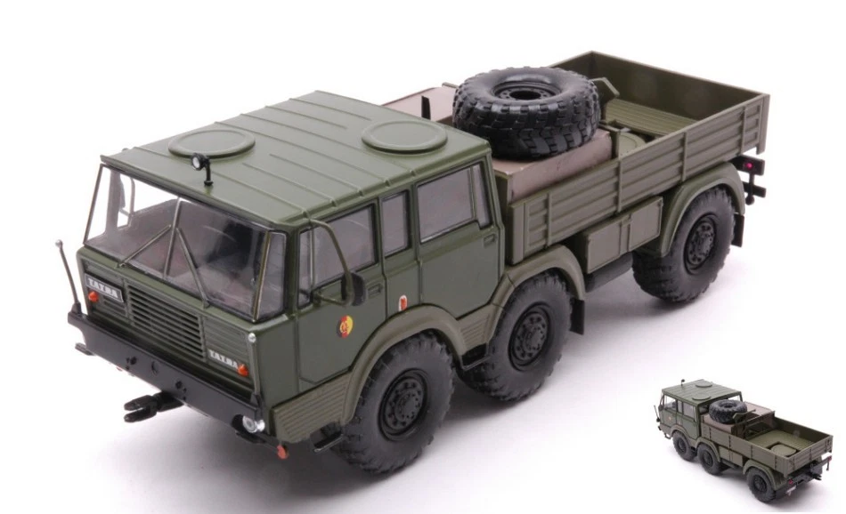 TATRA 813 6x6 1968 OLIVE/WHITE NVA 1:43 - Immagine 1 di 1