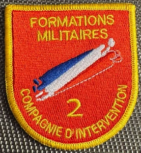 ECUSSON FORMATIONS MILITAIRES 2eme COMPAGNIE D’INTERVENTION (ECU 85) - Picture 1 of 2