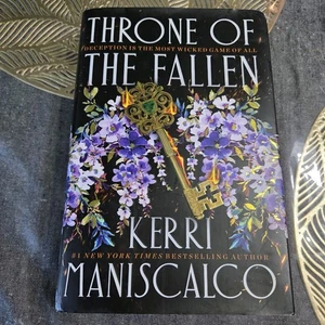 Hardcover Book Throne of the Fallen Maniscalco,Kerri  Pre-Owned  - Bild 1 von 11