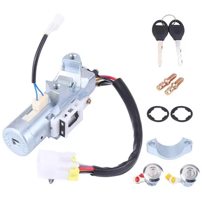 Conjunto de cilindros de trava de ignição compatível com Frontier 1999-2003 Xterra 2000-2004 H0600-3J125 - Imagem 1 de 4