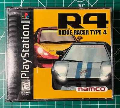 R4: Ridge Racer Type 4 (Sony PlayStation 1) 1999 CIB TESTED - Image 1 of 4