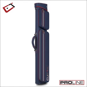 CUETEC PRO LINE 3X5 NAVY  HARD CASE DOUBLE STITCHED TOURING PRO NEW SHIPS FREE - Picture 1 of 10