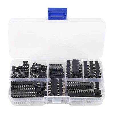 68 Piece Assorted DIP IC Socket Set Suitable for PCBs and For Breadboards - Image 1 of 4